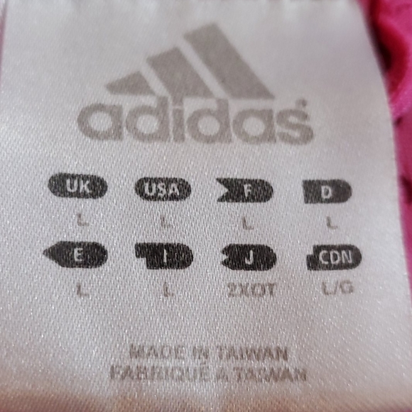 Adidas Pink Zip Track Jacket EUC - Picture 2 of 4